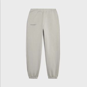 Pangaia Recycled Cotton Track Pants in Stone